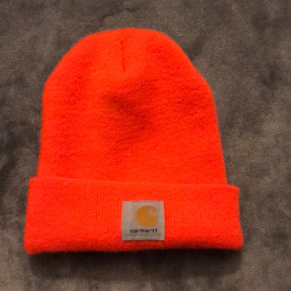 Carhartt Other - Orange Carhartt Beanie